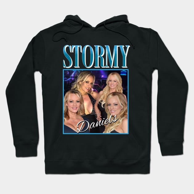 Stormy Daniels Hoodie by valentinahramov